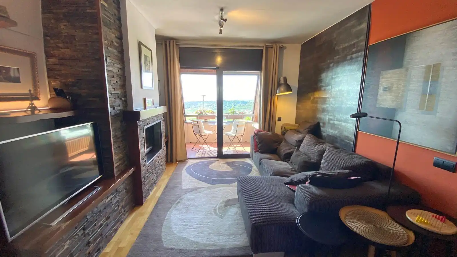 Living room of Flat for sale in Berga  with Heating and Balcony