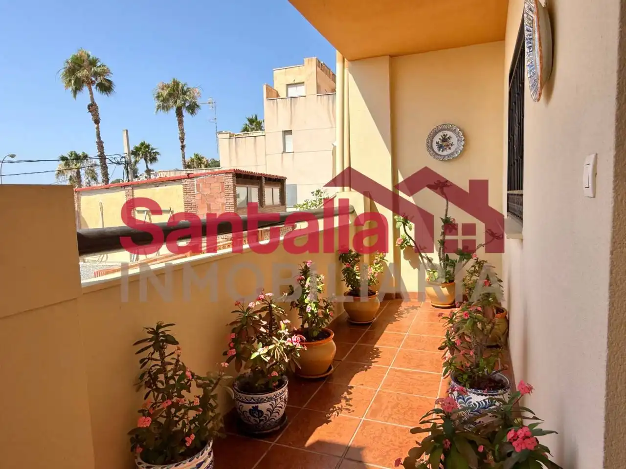 Terraza de Casa adosada en venta en Almuñécar con Aire acondicionado, Terraza y Piscina comunitaria
