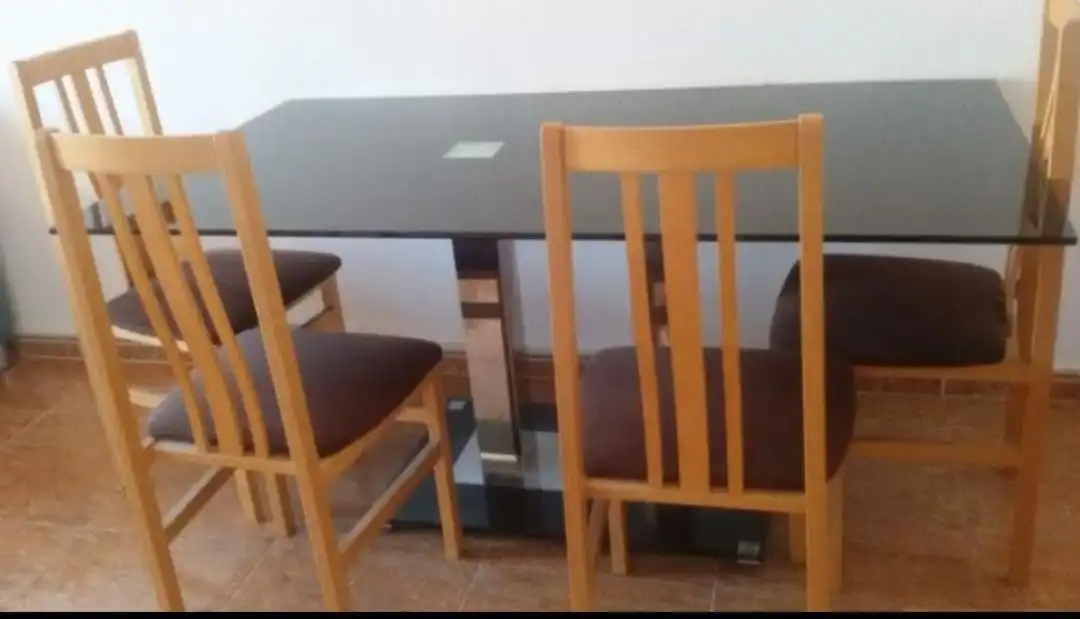 Menjador de Apartament de lloguer en Torrevieja amb Aire condicionat, Calefacció i Piscina