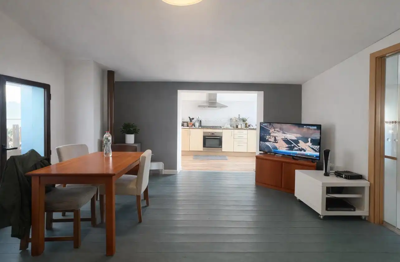 Sala de estar de Casa o chalet en venta en Tivissa con Parquet, Amueblado y Balcón