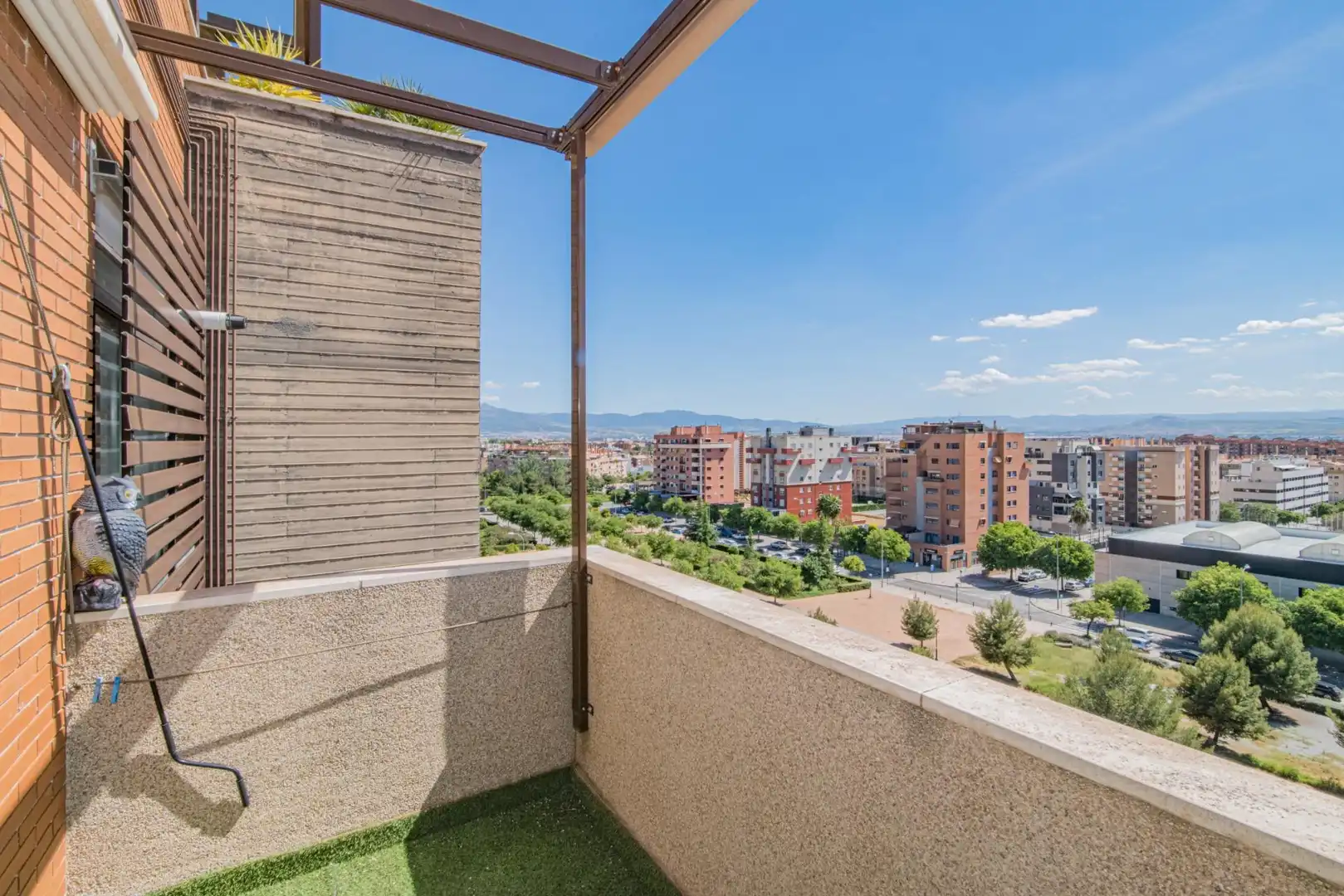 Balcony of Attic for rent in  Granada Capital  with Air Conditioner, Heating and Terrace