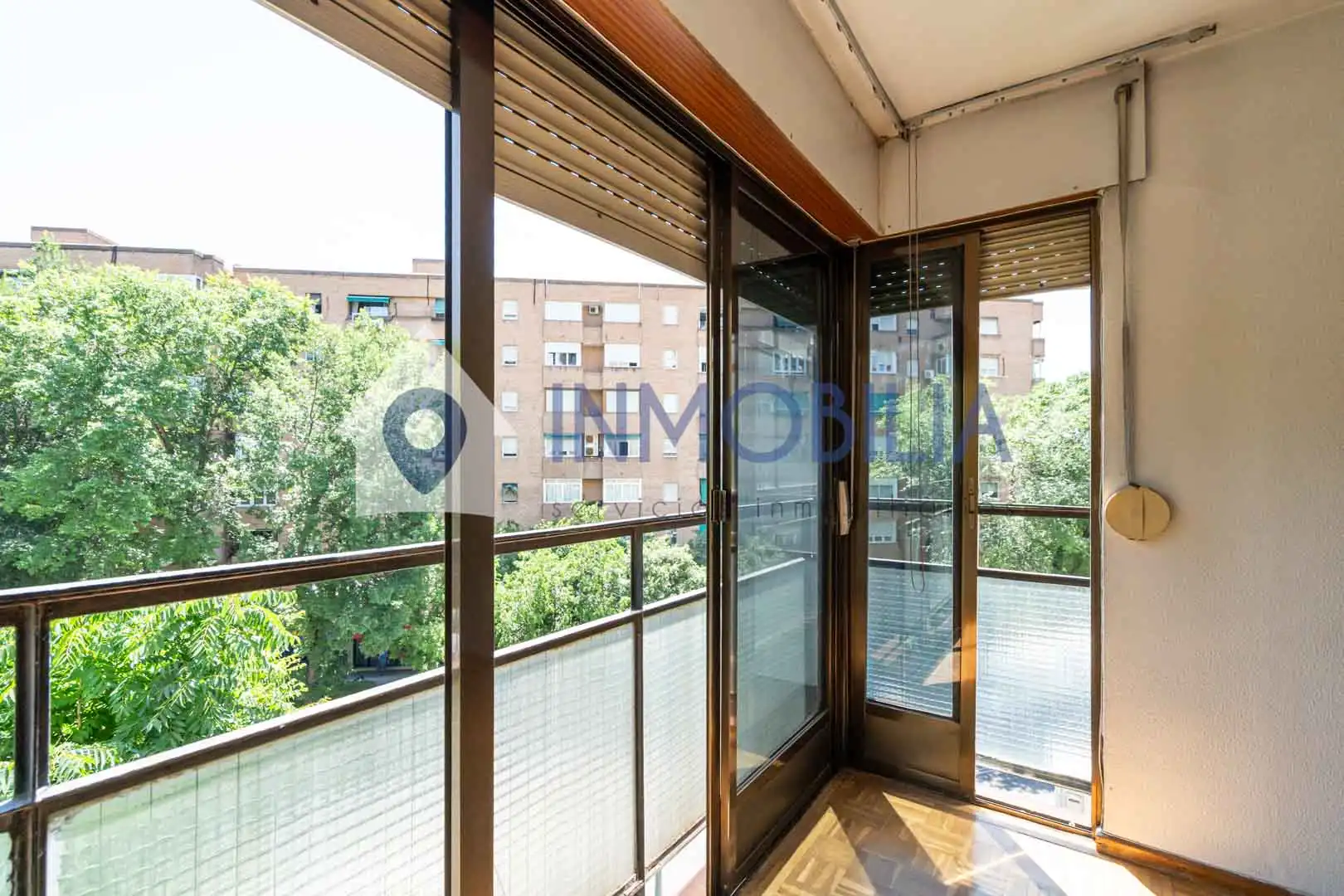 Balcony of Flat for sale in Madrid  with Heating and Terrace