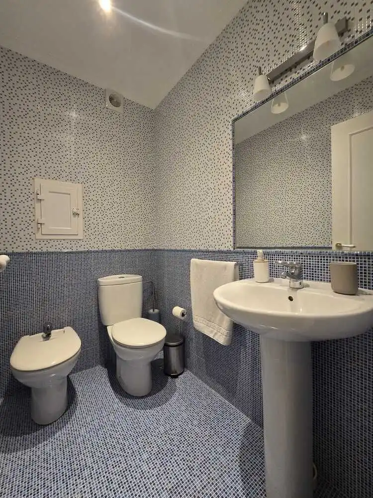 Bathroom of Flat for sale in Ferrol  with Heating, Terrace and Storage room