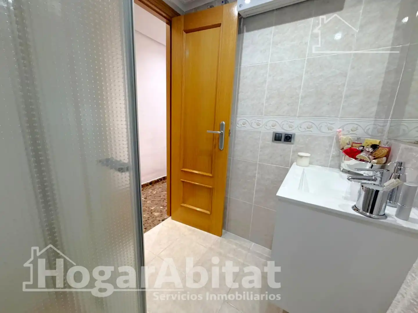Bathroom of Flat for sale in Alboraya  with Air Conditioner, Heating and Terrace