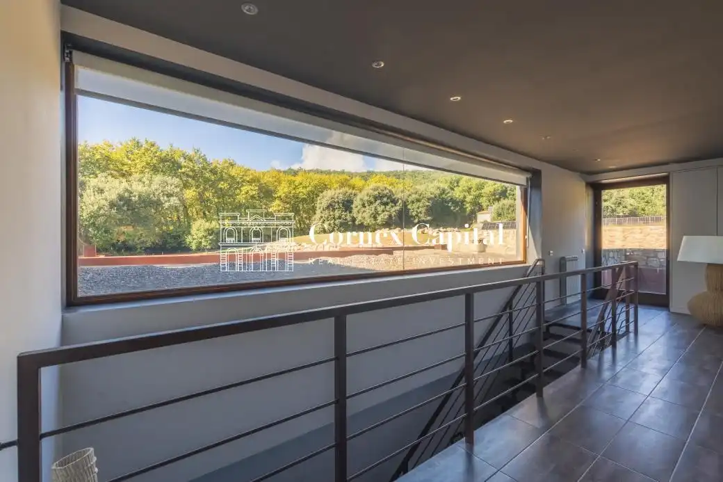 Terraza de Finca rústica en venta en Maçanet de Cabrenys con Calefacción, Jardín privado y Terraza