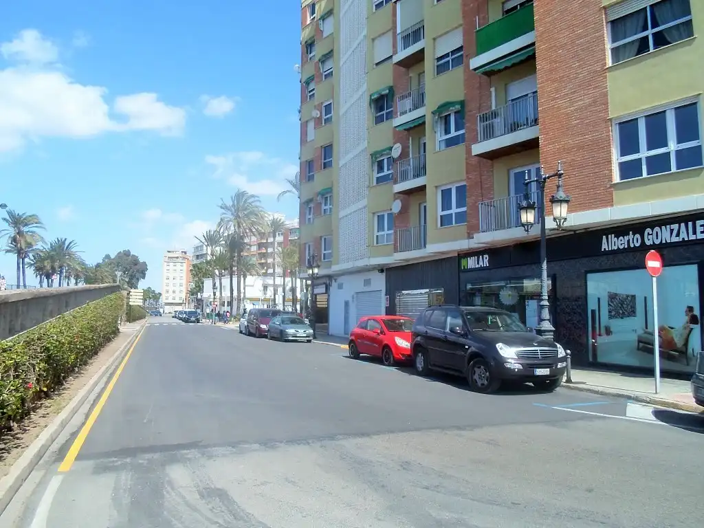 Außenansicht von Wohnung zum Verkauf in Cullera mit Heizung und Terrasse