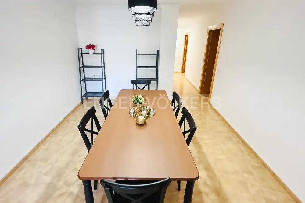 Esszimmer von Wohnung zur Miete in  Valencia Capital mit Heizung, Möbliert und Balkon