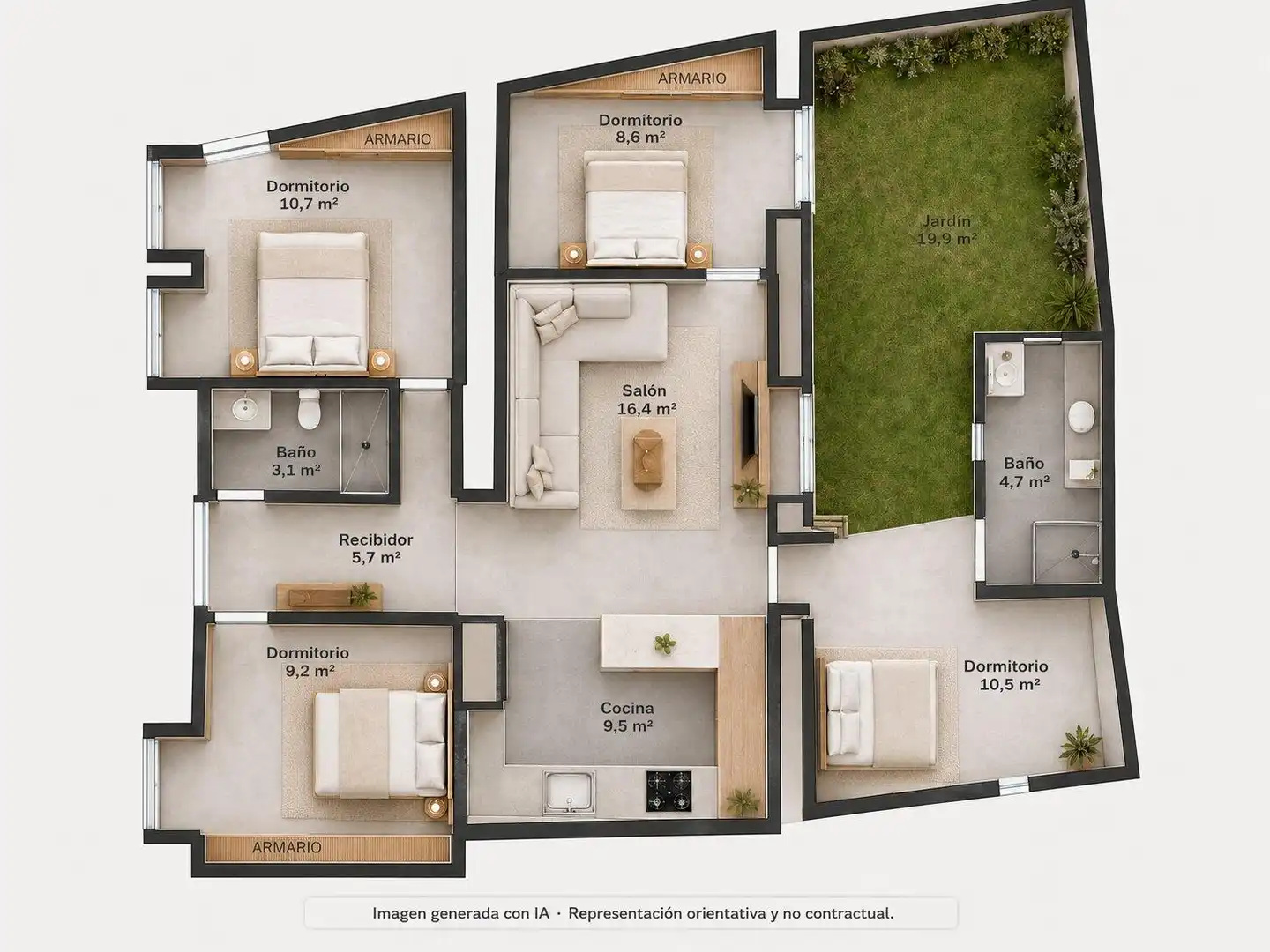 Casa o chalet en venta en Torrevieja con Aire acondicionado y Jardín privado