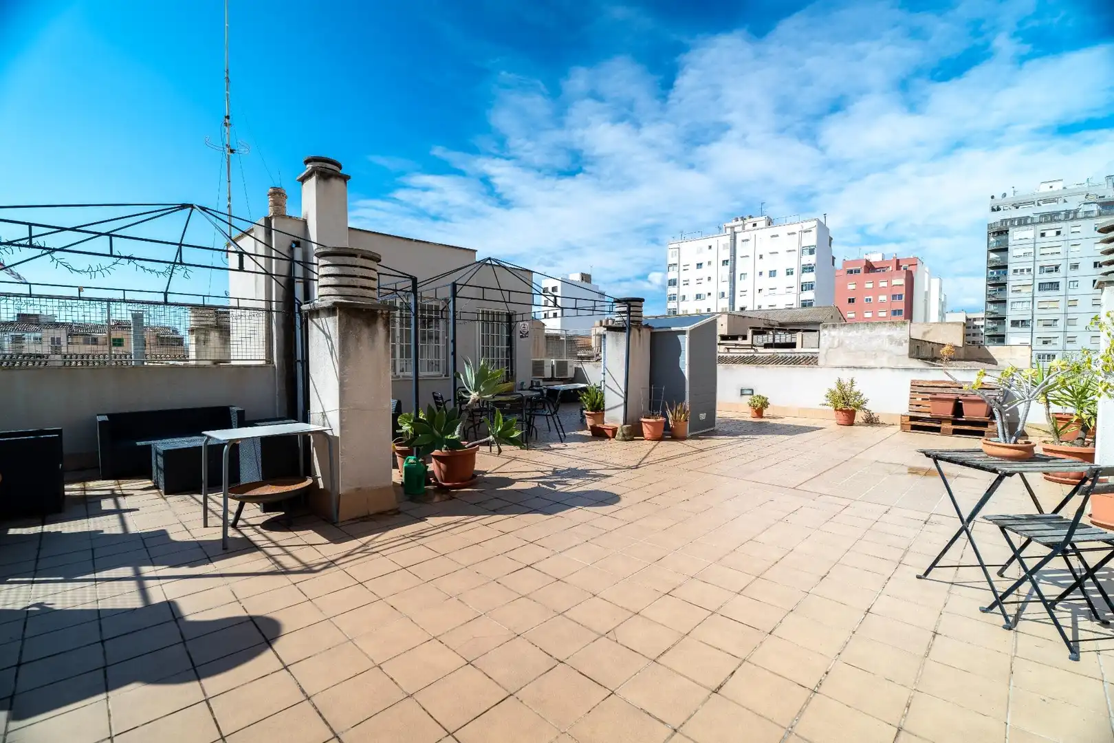 Terrace of Attic for sale in  Palma de Mallorca  with Air Conditioner, Heating and Storage room