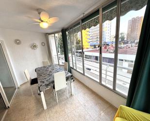 Dining room of Apartment to rent in Benidorm  with Air Conditioner, Terrace and Furnished