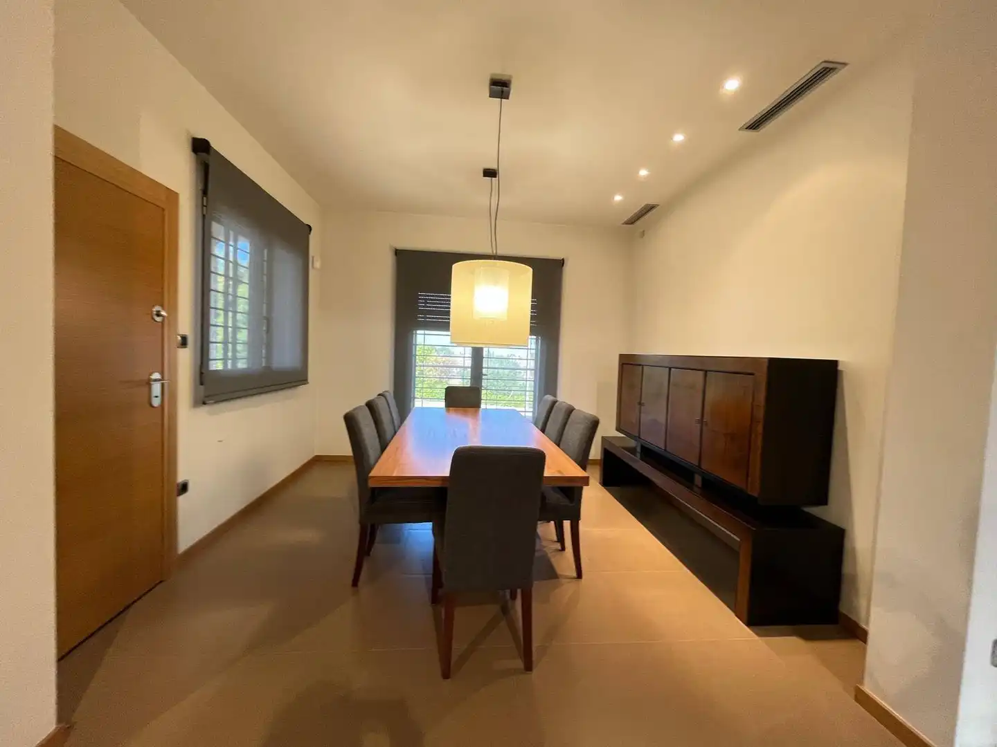 Dining room of Houses for sale in Elche / Elx  with Air Conditioner, Private garden and Terrace