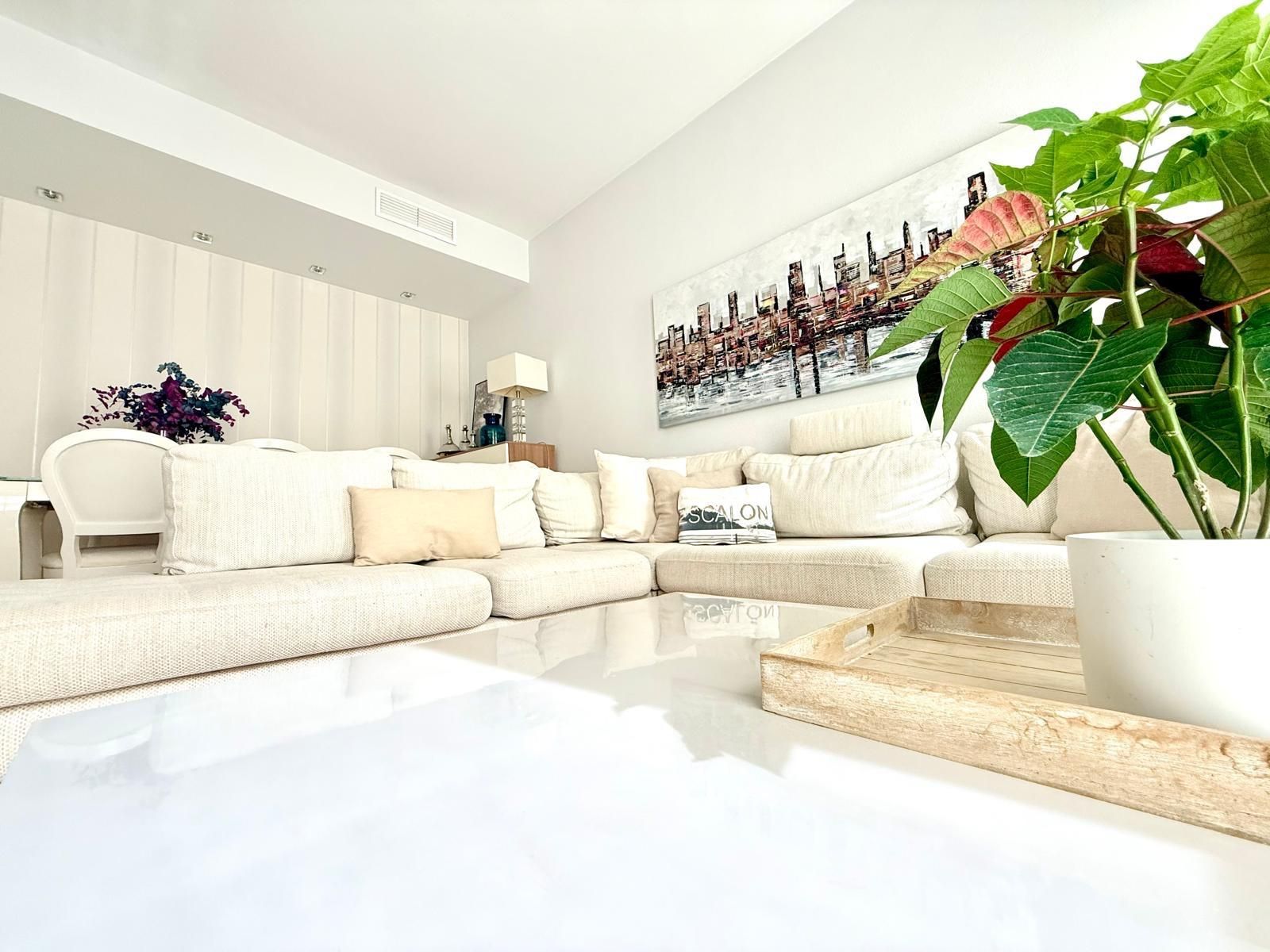 Living room of Flat for sale in  Murcia Capital  with Air Conditioner, Heating and Storage room