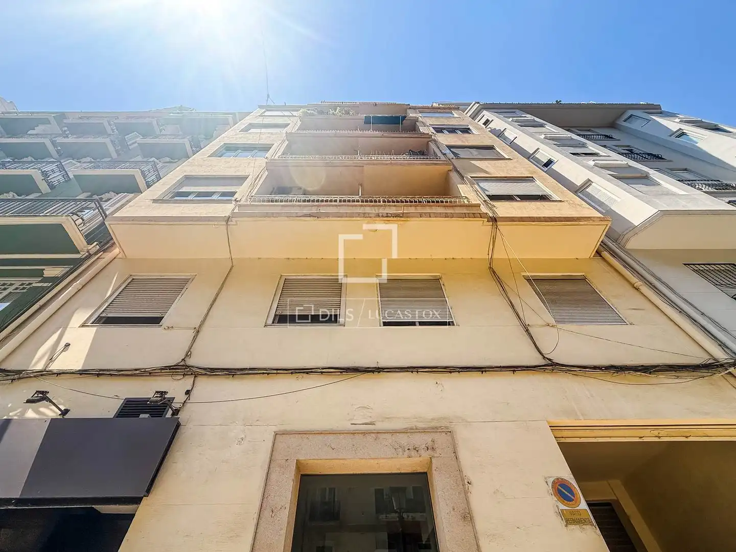Vista exterior de Àtic de lloguer en Valencia amb Aire condicionat, Parquet i Terrassa