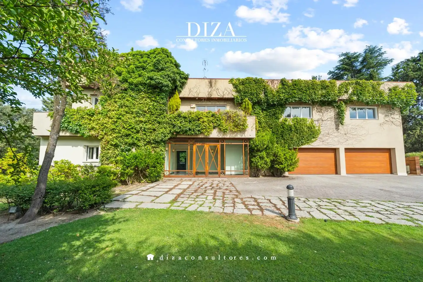 Exterior view of Houses for rent in Madrid  with Air Conditioner, Heating and Private garden