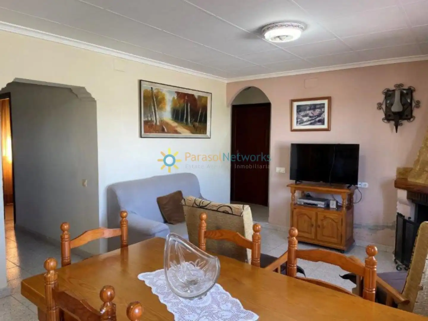 Comedor de Casa o chalet en venta en Ontinyent con Jardín privado, Terraza y Trastero