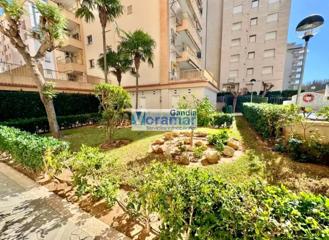 Jardí de Apartament en venda en Gandia amb Aire condicionat, Jardí privat i Terrassa