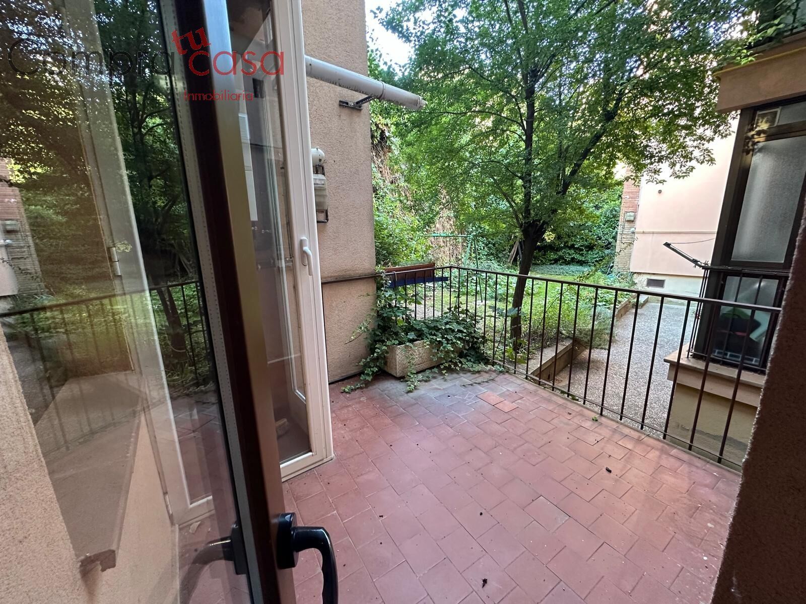 Balcony of Flat for sale in Segovia Capital  with Heating, Private garden and Parquet flooring