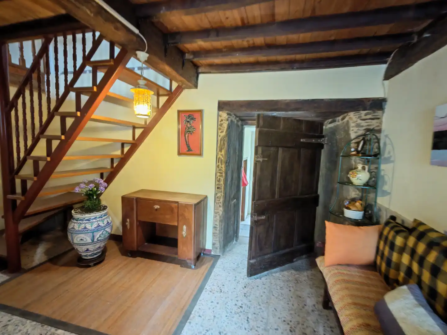 Casa o xalet en venda en O Pino  amb Jardí privat, Terrassa i Moblat