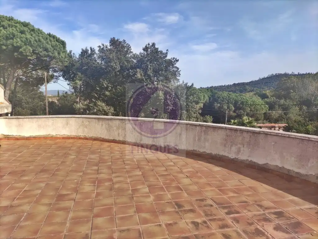 Terraza de Casa o chalet en venta en Llagostera con Piscina