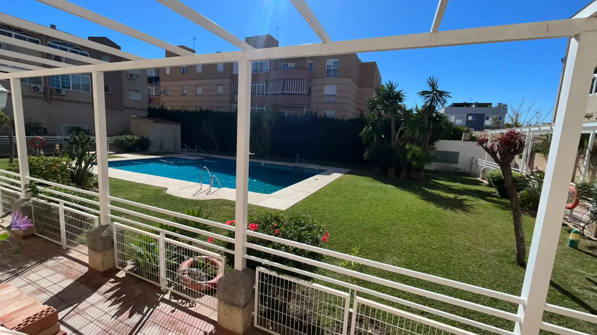 Swimming pool of Ground floor for sale in Rincón de la Victoria  with Air Conditioner, Heating and Terrace