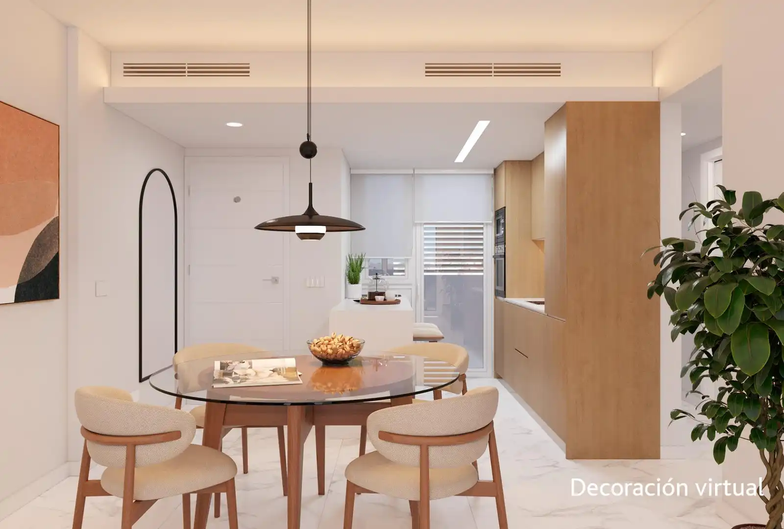Comedor de Apartamento en venta en Torrevieja con Aire acondicionado, Terraza y Trastero
