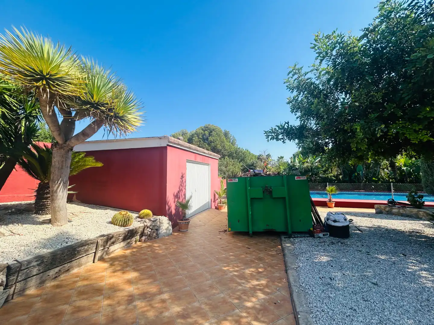 Jardín de Casa o chalet en venta en Dénia con Aire acondicionado, Calefacción y Jardín privado