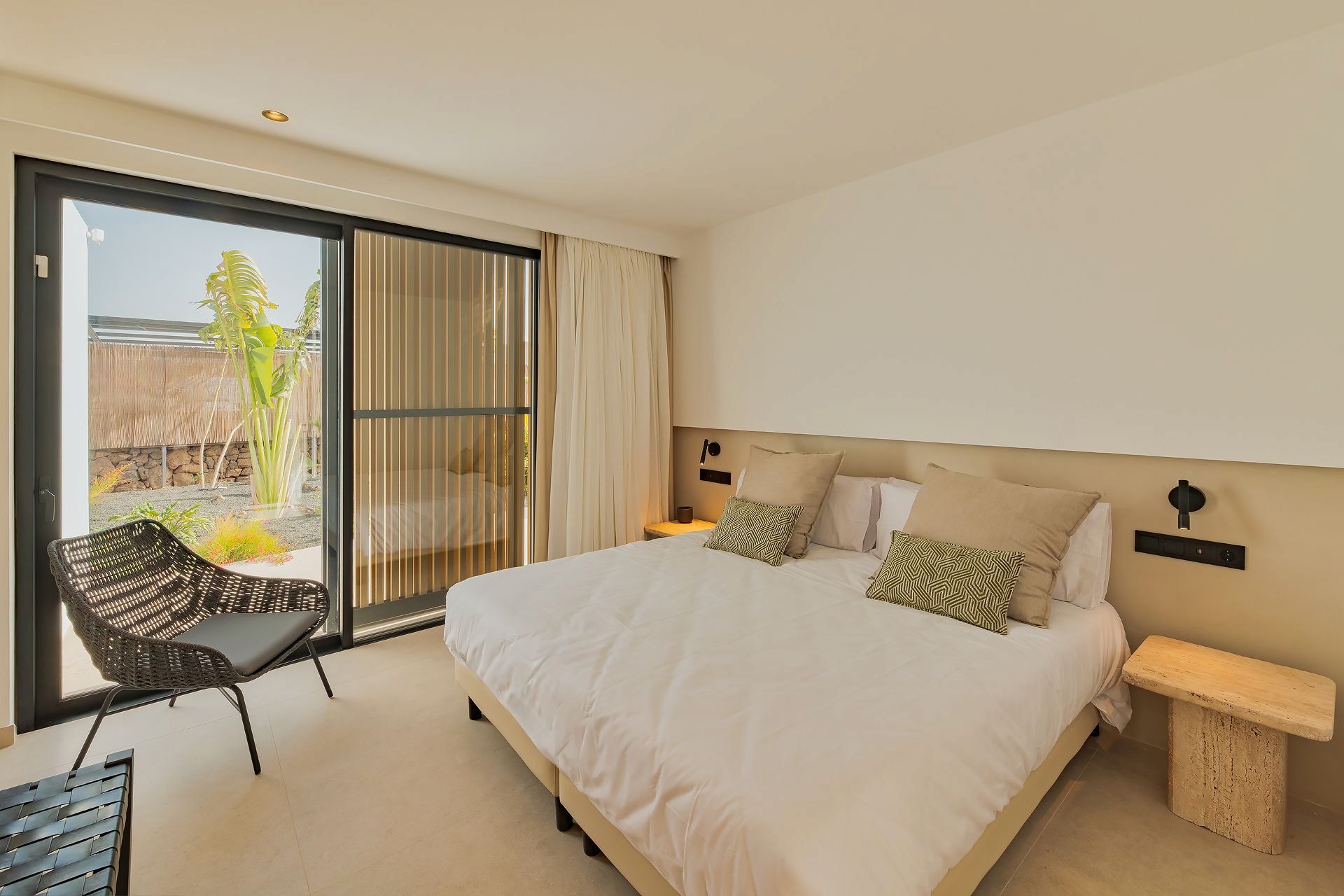 Bedroom of House or chalet for sale in La Oliva  with Air Conditioner, Private garden and Terrace