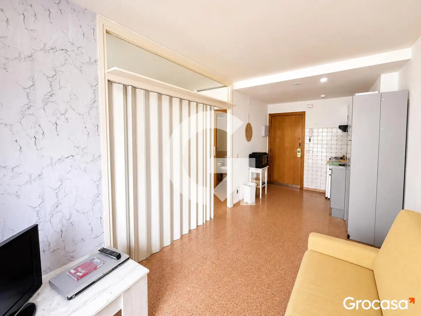 Sala de estar de Apartamento en venta en Calella con Amueblado, Lavadora y TV