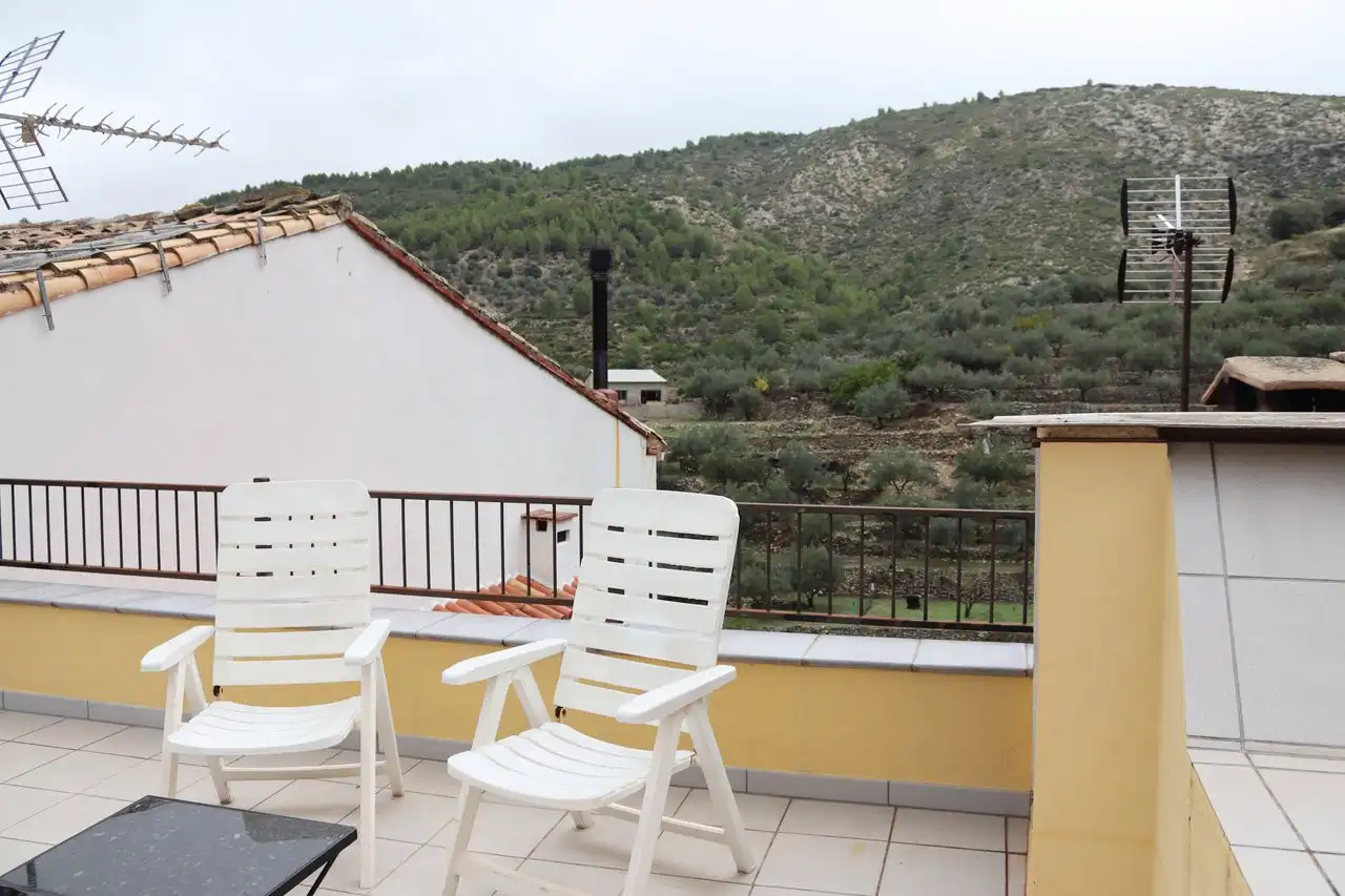 Terrace of Country homes for sale in Castell de Castells