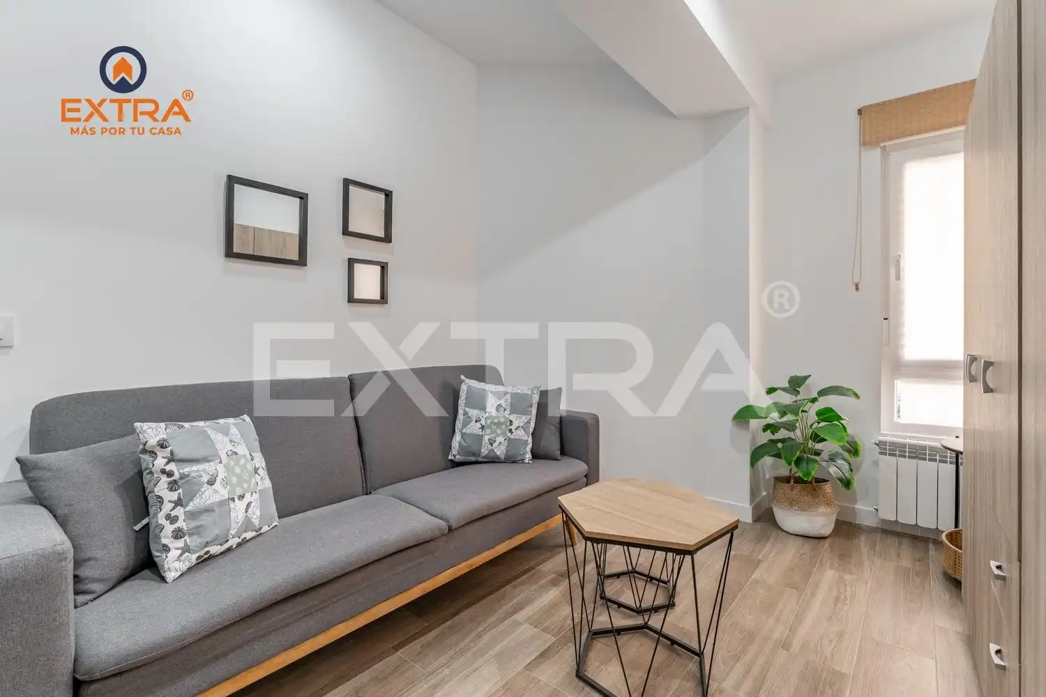 Wohnzimmer von Wohnung zum Verkauf in Madrid mit Klimaanlage, Heizung und Abstellraum