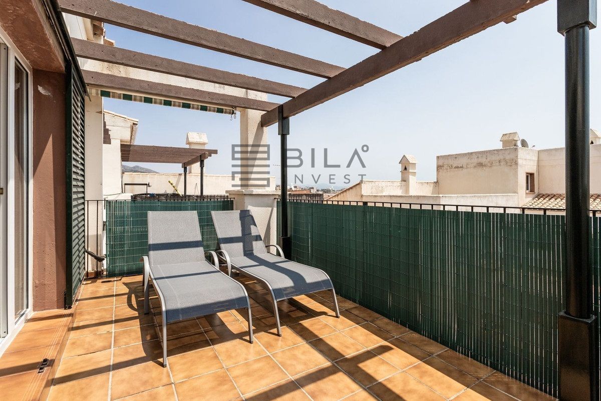 Terrace of Flat for sale in Benalmádena  with Air Conditioner, Terrace and Storage room