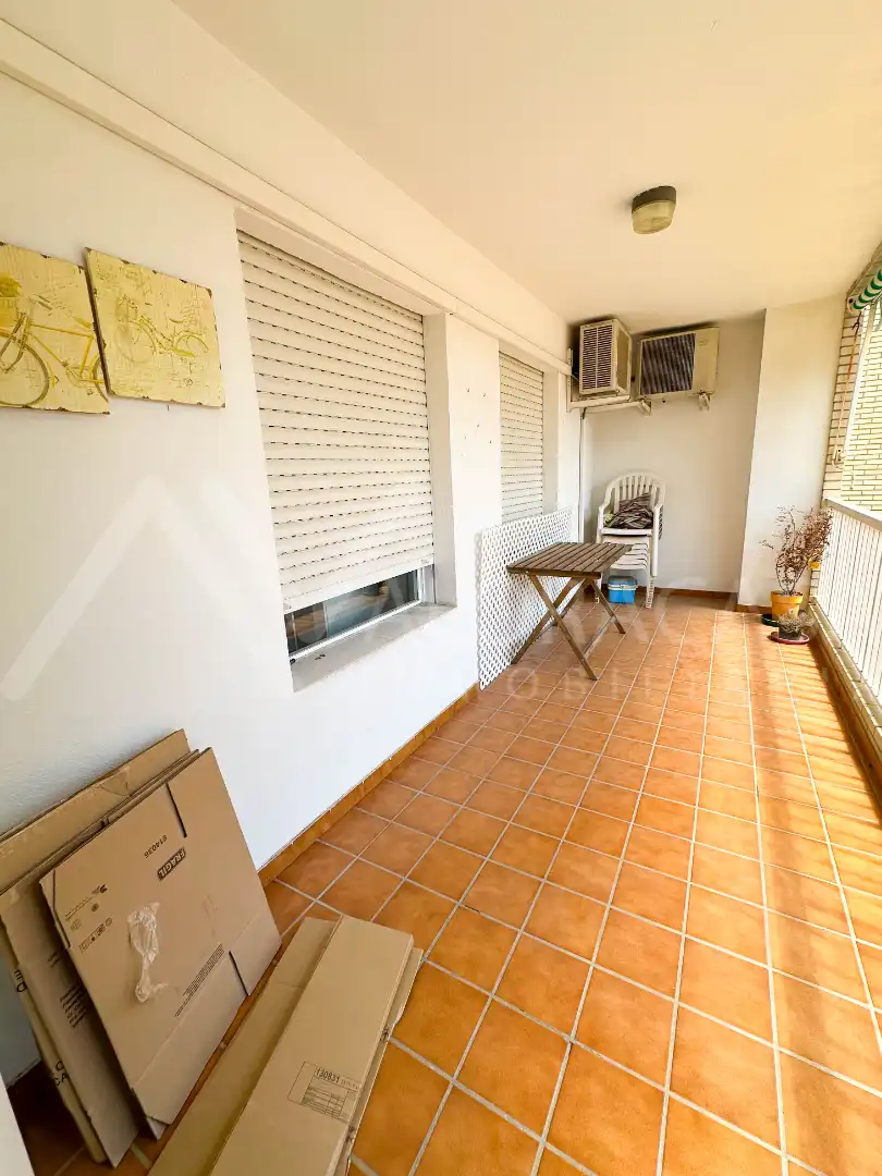 Balcony of Flat for sale in Málaga  with Air Conditioner and Terrace