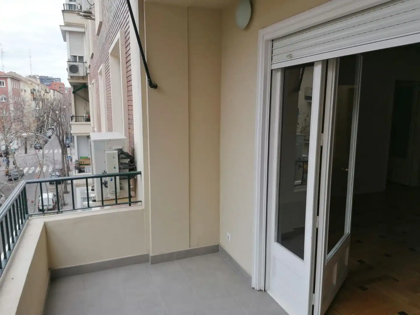 Terraza de Piso de alquiler en Madrid con Aire acondicionado, Calefacción y Parquet