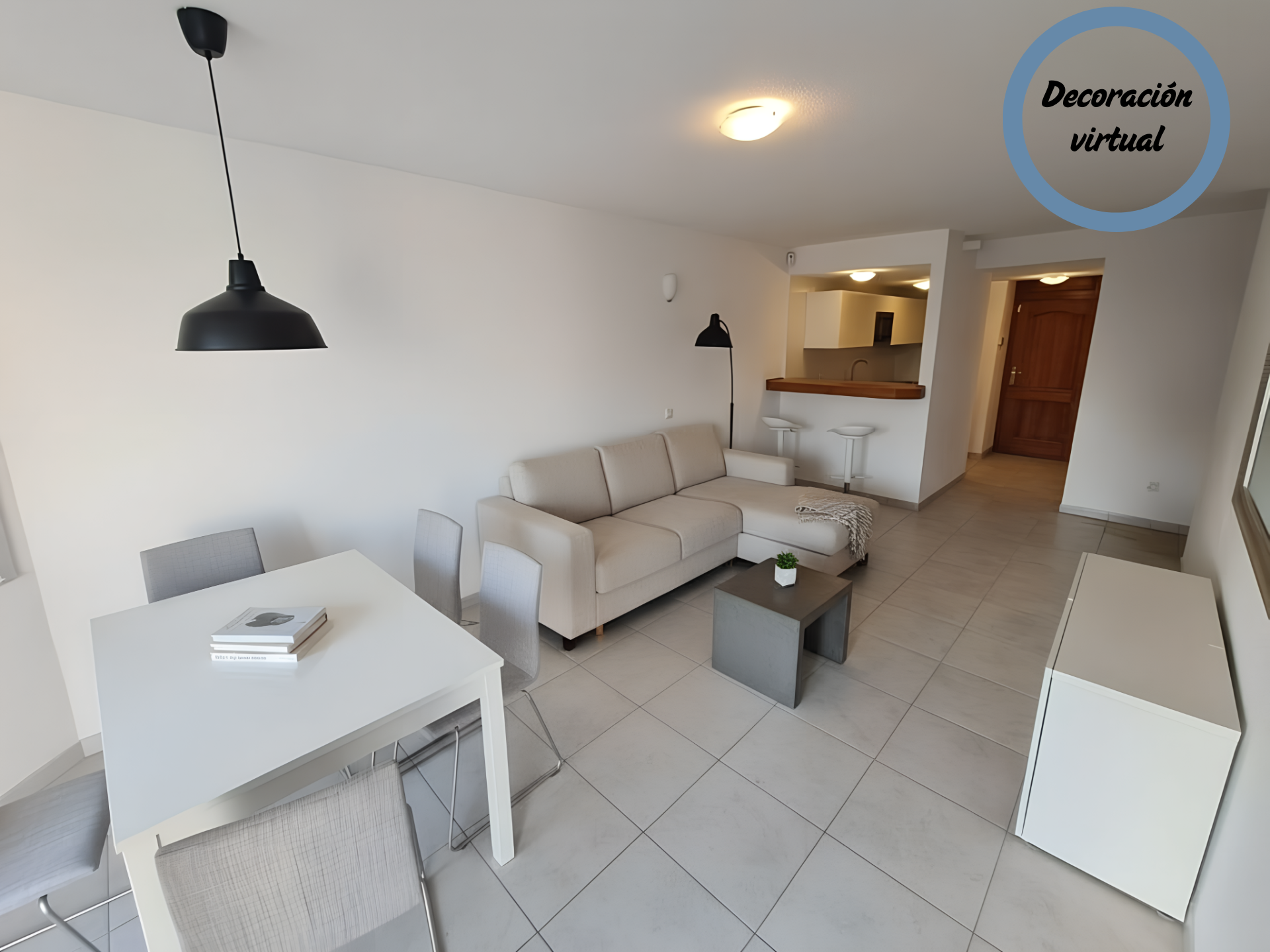 Living room of Flat for sale in Pájara  with Terrace and Furnished