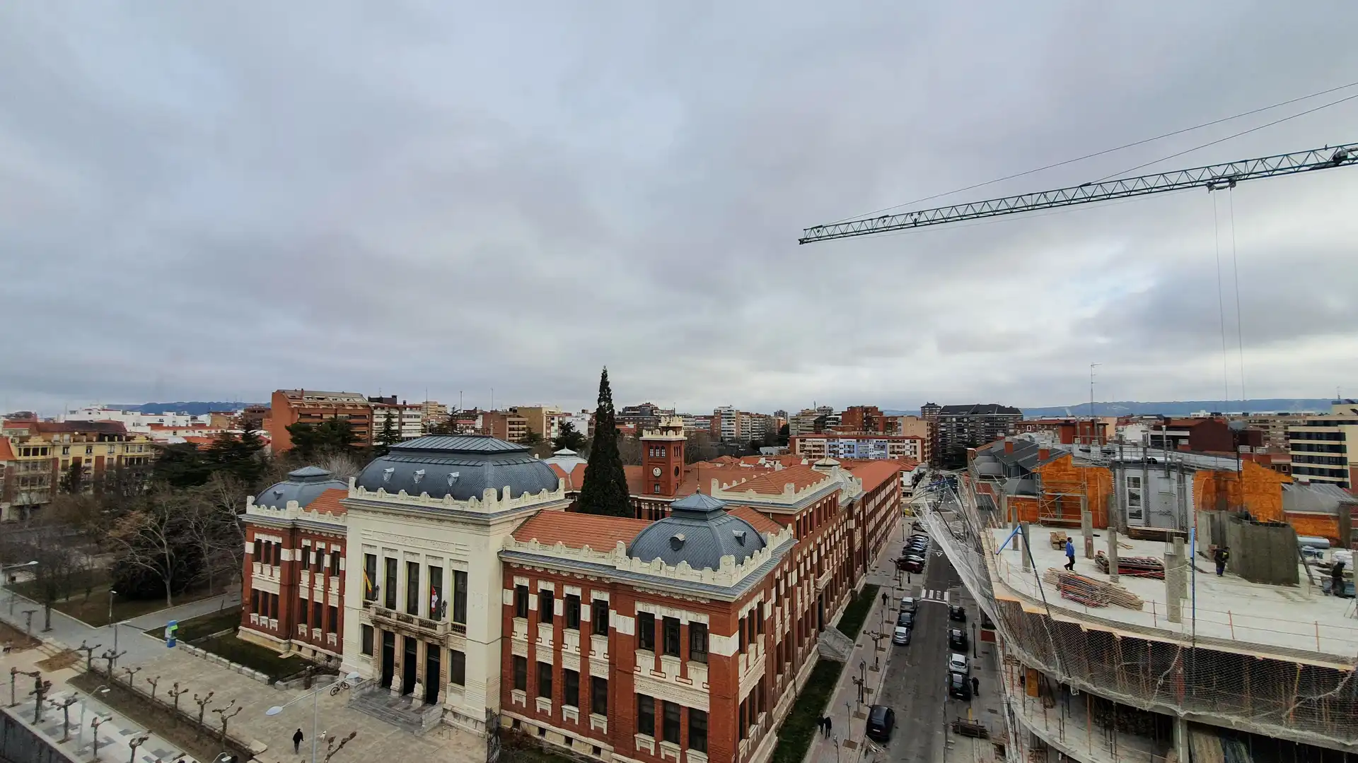 Vista exterior de Pis en venda en Palencia amb Terrassa