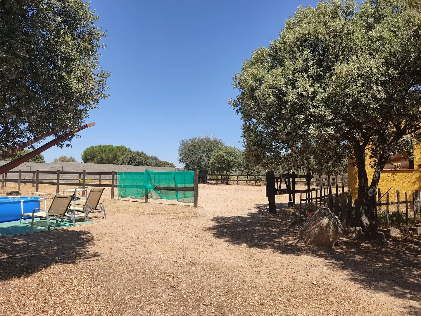 Jardín de Finca rústica en venta en Málaga del Fresno