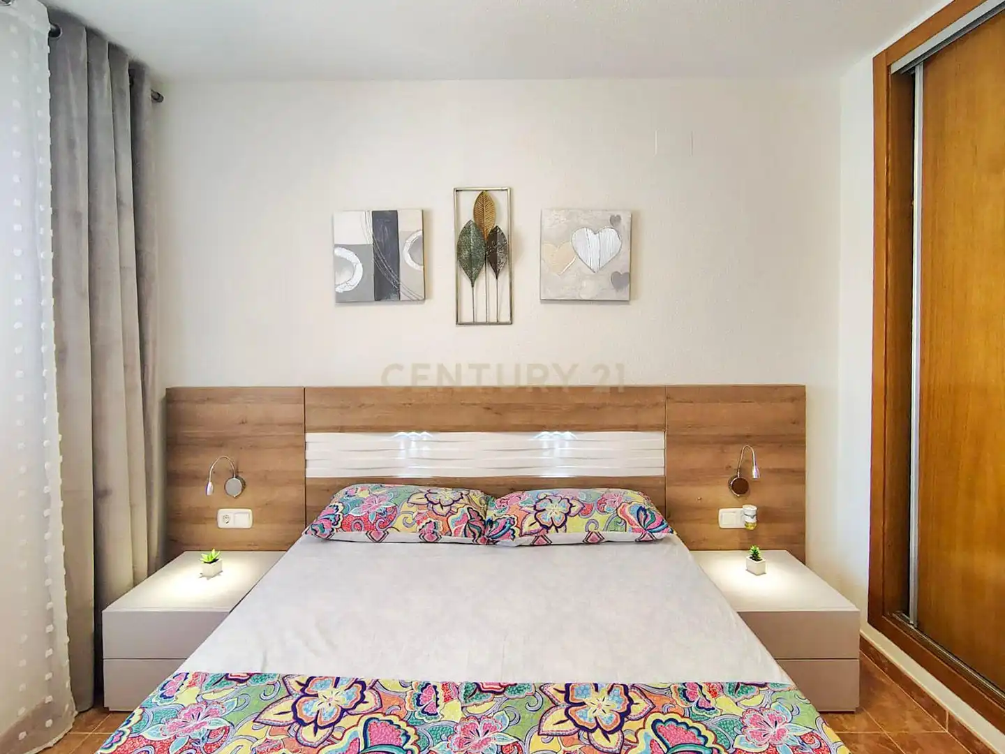 Bedroom of Apartments for rent in Elche / Elx  with Air Conditioner, Oven and Washing machine