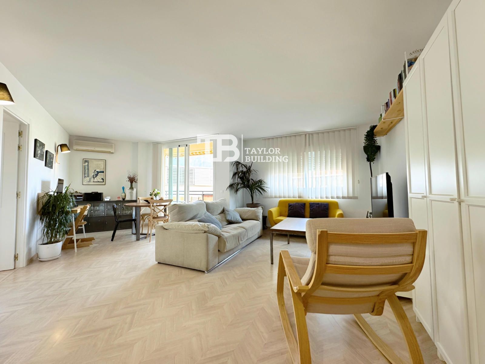 Sala de estar de Piso en venta en  Palma de Mallorca con Aire acondicionado, Calefacción y Parquet