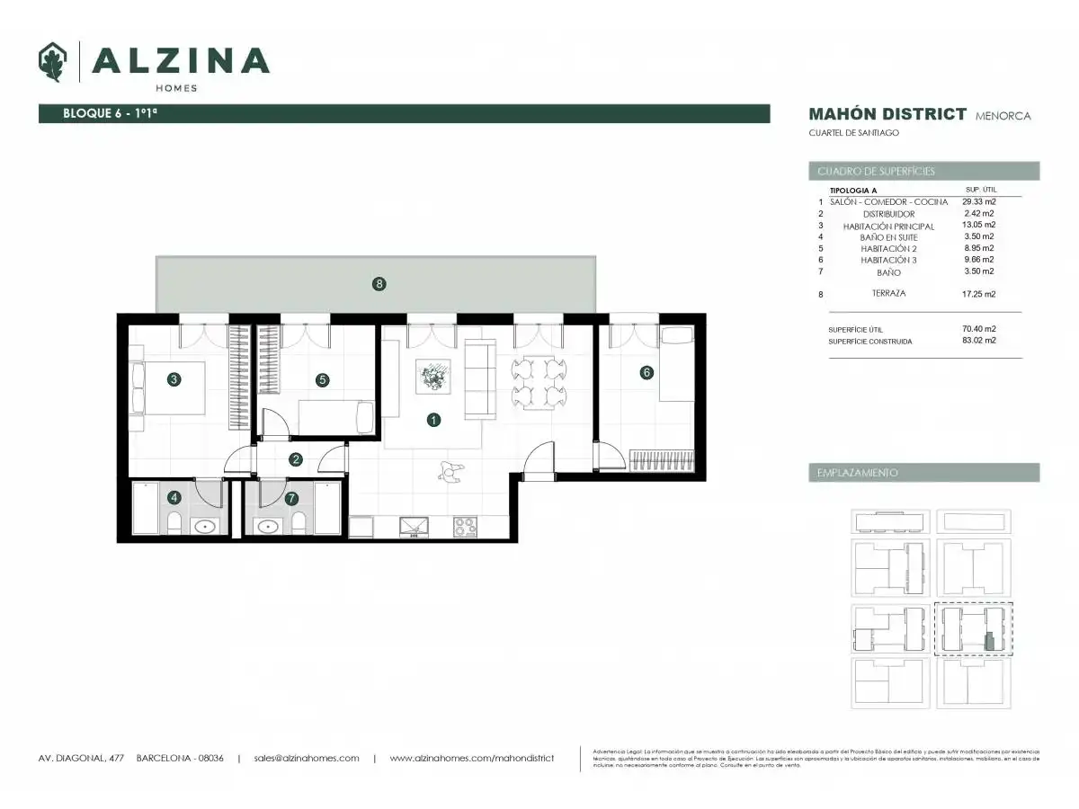 Apartamento en venta en Maó - Mahón con Terraza y Piscina