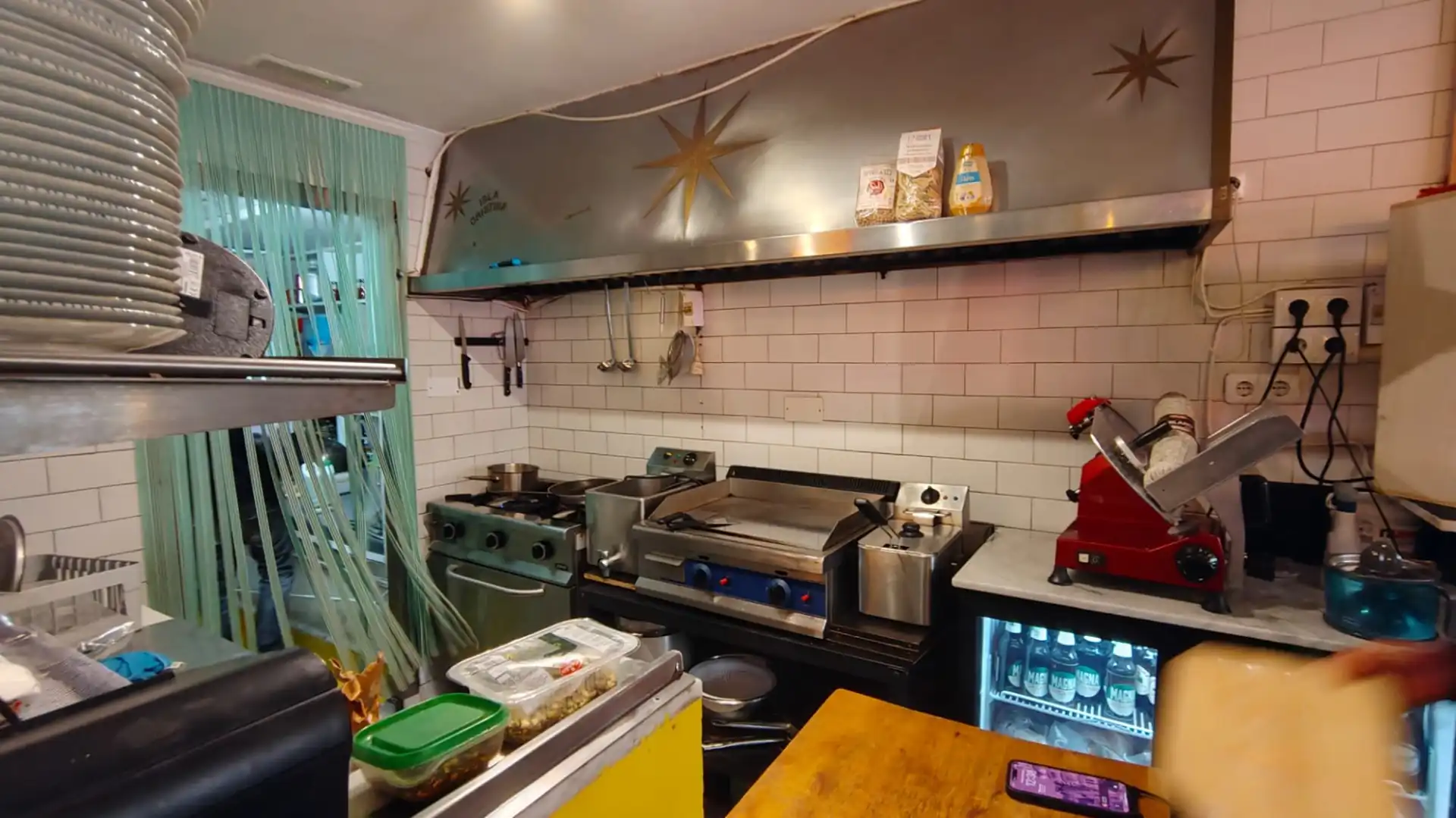Cocina de Local en traspaso en Barcelona con Aire acondicionado, Terraza y Amueblado