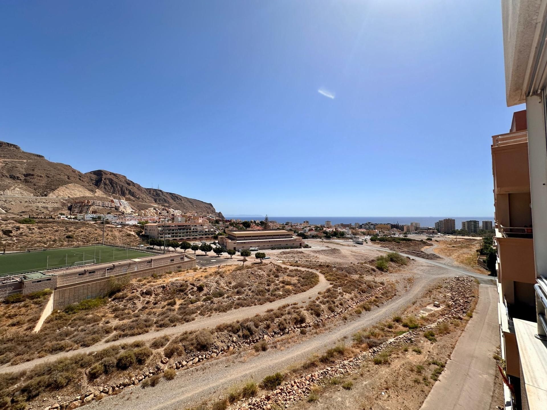 Exterior view of Flat for sale in Roquetas de Mar  with Air Conditioner, Terrace and Community pool