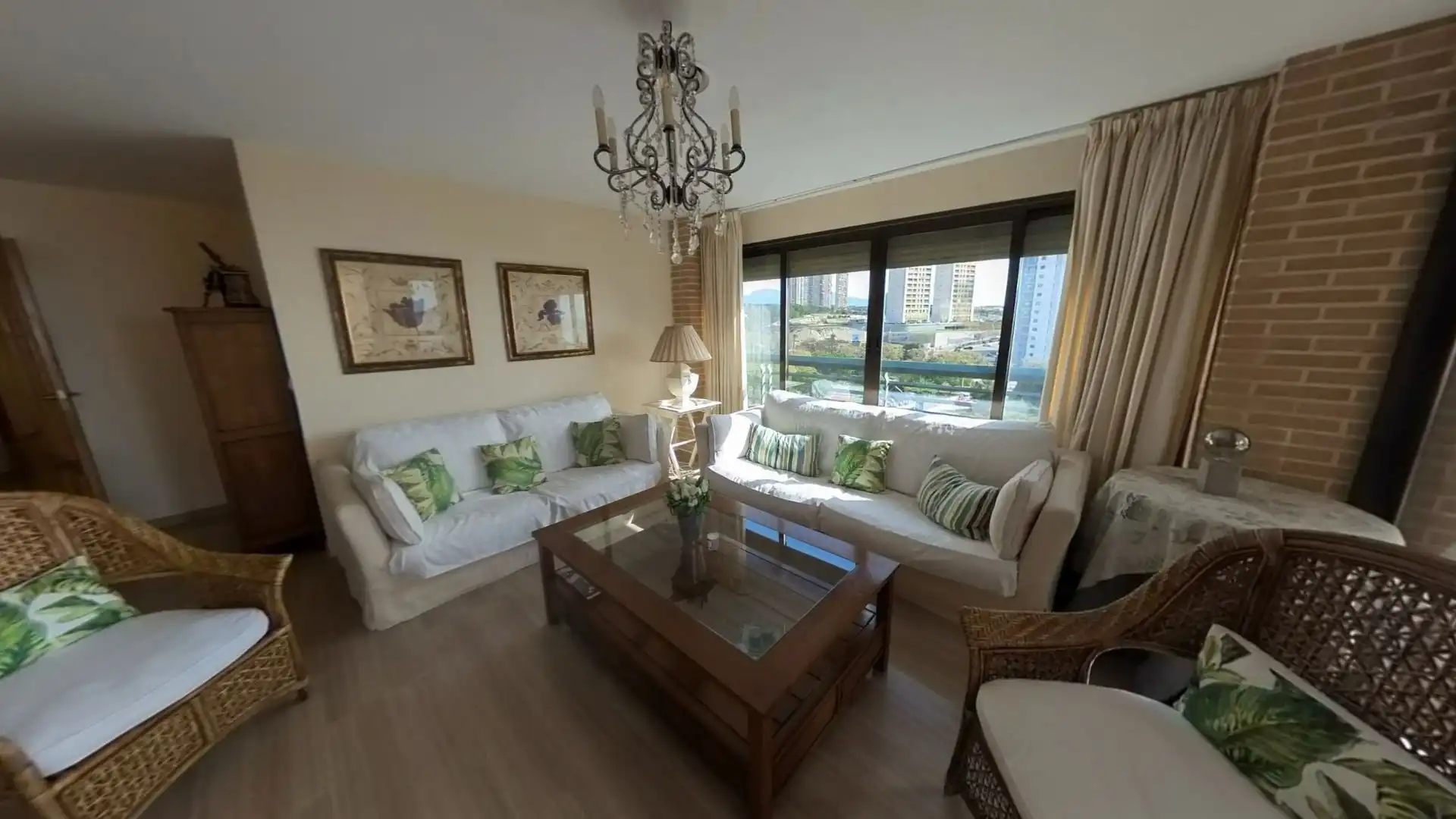 Sala d'estar de Apartament en venda en Benidorm amb Aire condicionat, Calefacció i Terrassa
