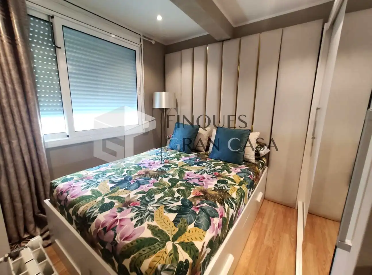 Schlafzimmer von Wohnung zum Verkauf in Canovelles mit Heizung, Parkett und Balkon