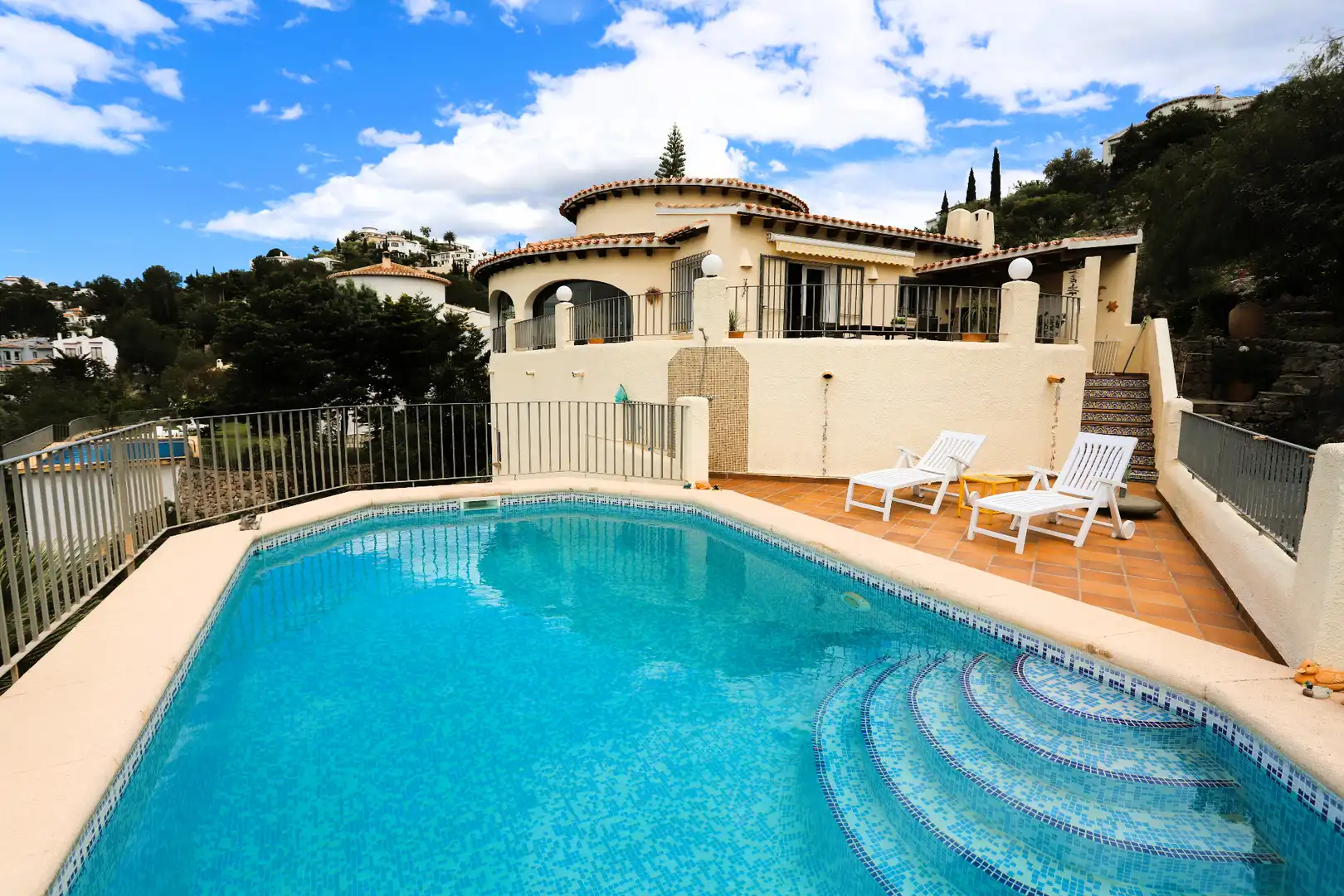 Piscina de Casa o chalet en venta en El Ràfol d'Almúnia con Calefacción, Jardín privado y Terraza