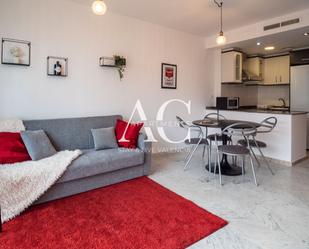 Living room of Flat to rent in  Valencia Capital  with Air Conditioner, Heating and Terrace