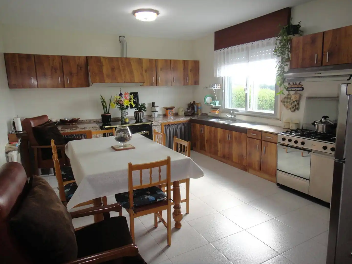 Cocina de Casa o chalet en venta en Ordes con Terraza, Trastero y Amueblado