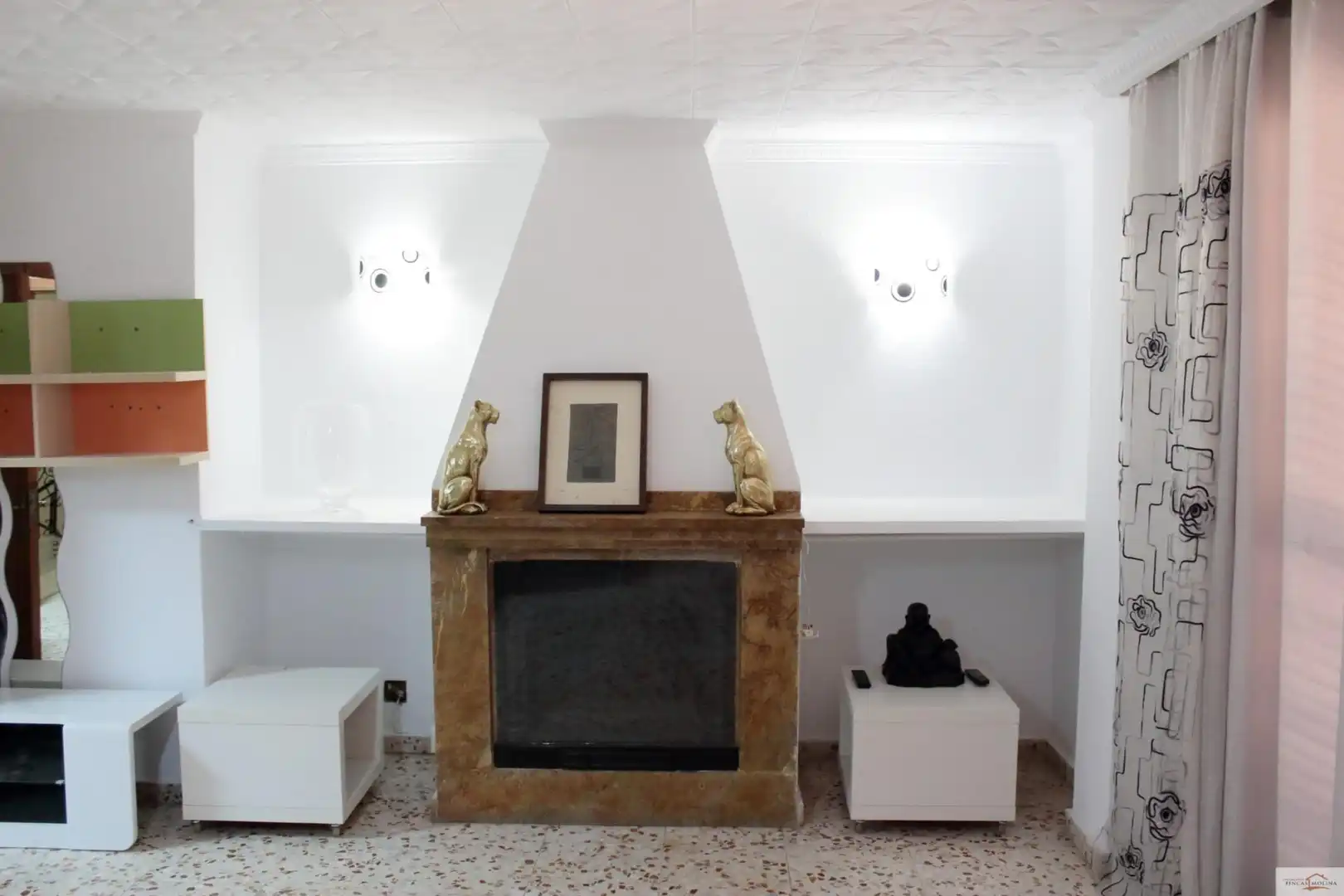 Sala d'estar de Dúplex en venda en  Palma de Mallorca amb Jardí privat, Terrassa i Piscina