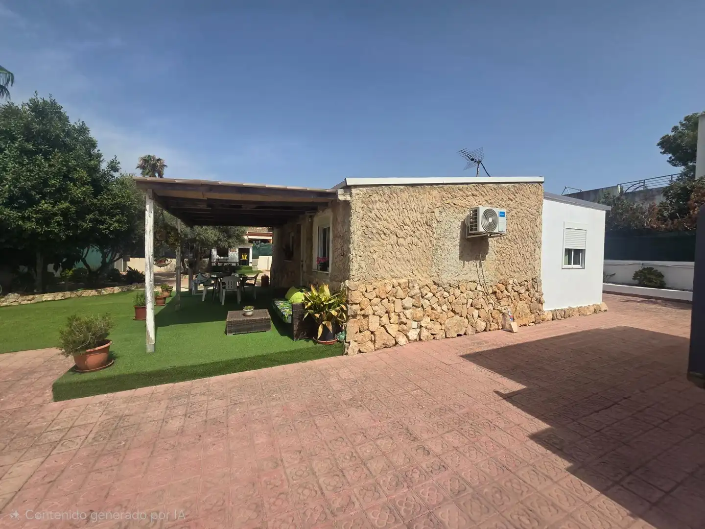 Garden of Houses for sale in Llucmajor  with Air Conditioner, Private garden and Storage room