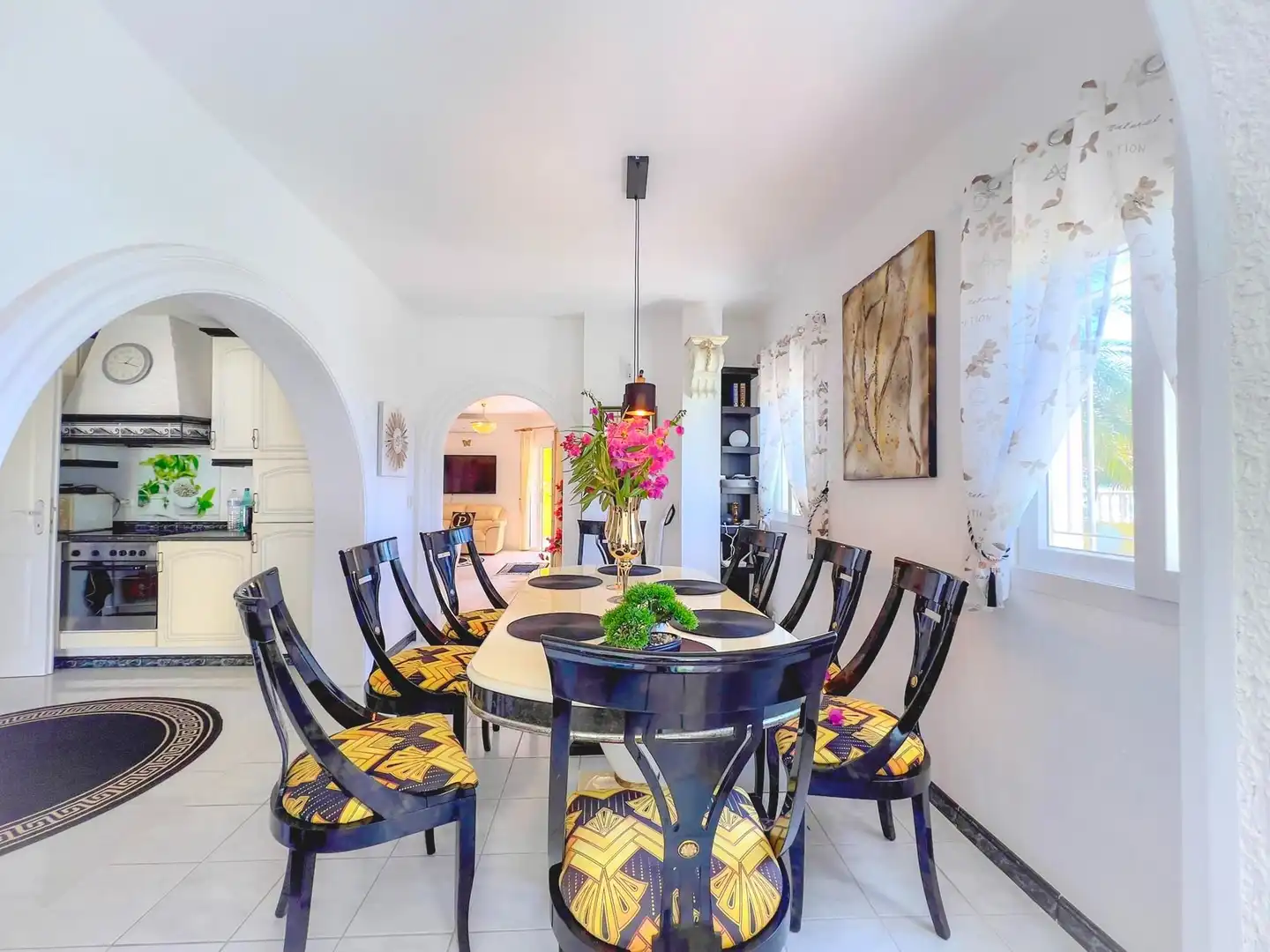 Esszimmer von Haus oder Chalet zum Verkauf in La Manga del Mar Menor mit Klimaanlage, Heizung und Privatgarten