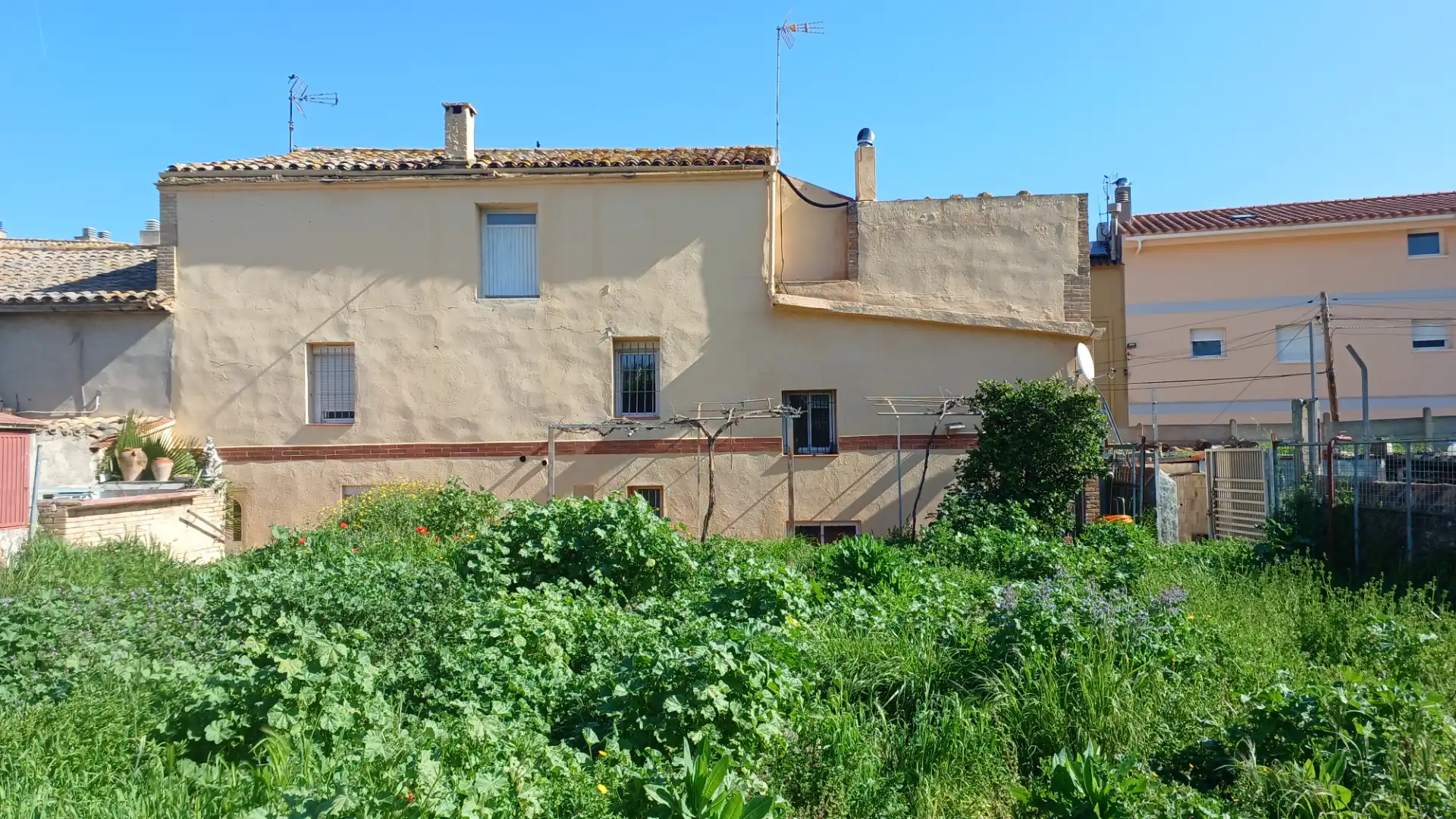 Vista exterior de Casa o xalet en venda en Sant Pere de Riudebitlles amb Calefacció, Jardí privat i Terrassa